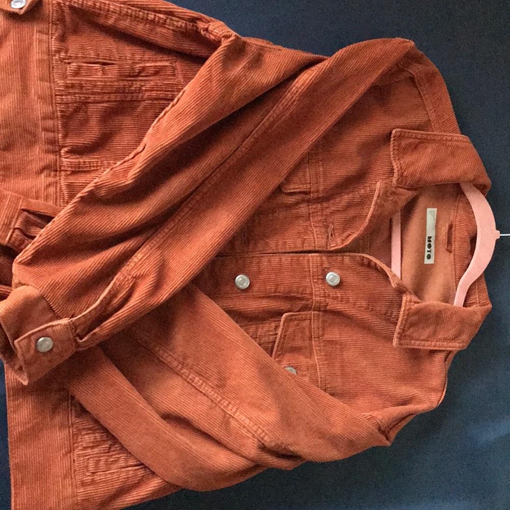 TOPSHOP CORDORY MOTO JACKET